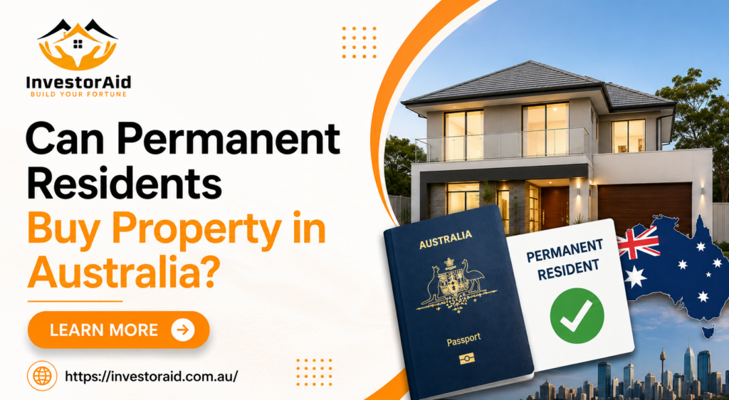 Can residents buy property in Australia?